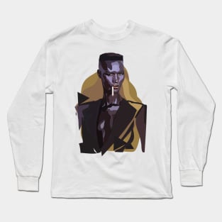 Grace Jones Iconic Long Sleeve T-Shirt